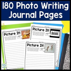 Picture of the Day Daily Journal Prompts: 180 Daily Journal Writing Prompt Photo