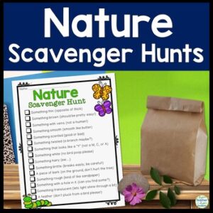 Nature Scavenger Hunt | Students LOVE this Outdoors Scavenger Hunt for Kids