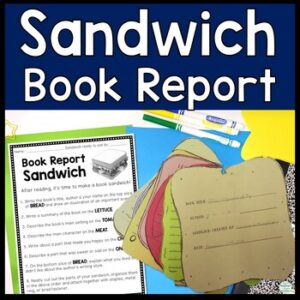 Book Report Sandwich: 7 Layer Sandwich Book Report: Directions, Photo & Rubric!