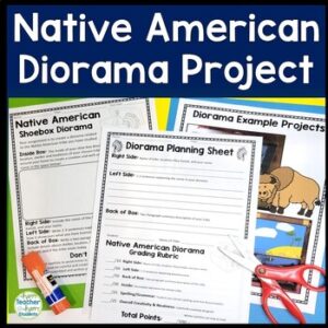 Native American Project: Native American Diorama Shoebox: Perfect for ANY Tribe