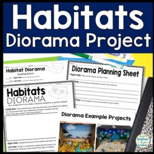 Habitats Project | Decorate a Shoebox Habitat Diorama Project | Habitat Project